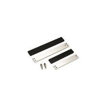 Securitron® ASB-32CL Frame Spacer Bracket, For Use With: M32 Magnalock® Electromagnetic Lock, Aluminum, Clear