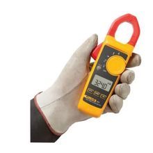 Fluke® FLUKE-324 Clamp Meter, 40/400 A, 600 VAC/VDC Electrical Rating, 400 to 4000 Ohm Resistance, 45 to 400 Hz Frequency, 1.1 in Jaw, Backlit LCD Display