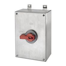Wiring Device-Kellems Circuit-Lock® HBLDS10SS 2-Position Heavy Duty Non-Fusible Square Top Disconnect Switch, 600 VAC, 100 A, 50 hp, 3 Pole