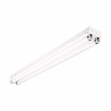 Columbia Lighting CS4-232-EU CS Series Straight Sided Strip Light, (2) Fluorescent Lamp, 120/277 VAC, Baked Enamel Housing