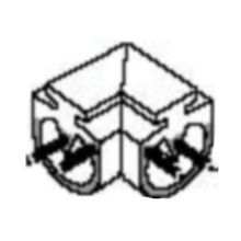 Rockwell Automation 90° Corner Connector, when using 440F-E0110S / 440F-E0110R ,