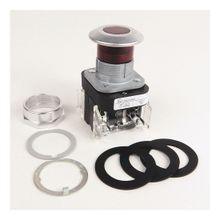 Rockwell Automation 30.5mm Type 4/13 2 Pos. PB-Illum., Push-Pull, Red, Mushrm Hd, Incand., 120V AC, No Contacts