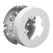 Wiring Device-Kellems HBL5738WA Combination Round Standard Fixture Box, 1.02 in L x 4-3/4 in W x 4-3/4 in H, White