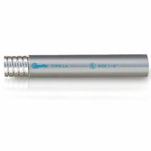 Liquatite® LA-14 Type LA Spiral Wound Flexible Metal Conduit, 1-1/4 in Trade, 1.38 to 1.41 in ID x 1.63 to 1.66 in OD, 50 ft L, Galvanized Steel/PVC