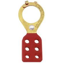 Klein® 45200 Standard Lockout Hasp With Interlocking Tab, 6 Padlocks Maximum, 5/16 in Padlock Shackle Maximum Diameter, Tempered Steel