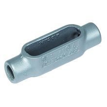 Appleton® FM7™ Unilet® C17 Type C Conduit Outlet Bodies, 1/2 in Hub, 7, 4 cu-in, Grayloy Iron, Triple Coated