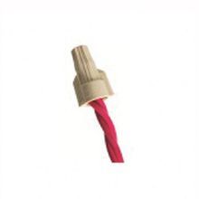 IDEAL® TWISTER® 30-641 341 Flame-Retardant Wire Connector, Swept Wing/Ribbed Shell Style, Live Action/Square Wire Spring, 22 to 8 AWG Wire, Aluminum/Copper Wire, Thermoplastic Polyester/Steel