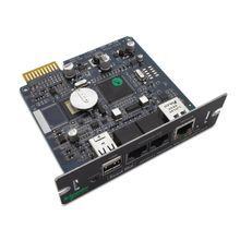 APC® AP9631 UPS Network Management Card With Environmental Monitoring, RJ45 10/100 Base-T Interface, HTTP/HTTPS/IPv4/IPv6/NTP/SMTP/SNMP v1/SNMP v2c/SNMP v3/SSH V1/SSH V2/SSL/TCP/IP/Telnet Protocol, 2 Ports