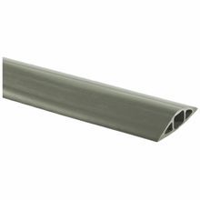 Hubbell® FT3GY25 FloorTrak® 3 Floor Cable Cover, 25 ft OAL x 3 in OAW x 3/4 in OAH, 1 Channels, Gray