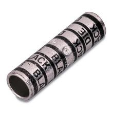 Color-Keyed® 54805 2-Way Long Barrel Splice Connector, 6 AWG Copper Conductor, Die Code: 24, 1-3/4 in L, Copper