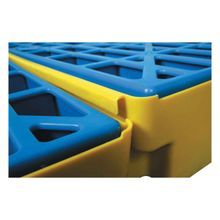 SPC® SC-SD2 Spill Deck, 2 Drums, 21.2 gal Spill, 2500 lb Load, Polyethylene