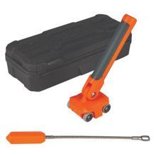 Klein® 50611 Magnetic Wire Puller, Plastic/Stainless Steel, Orange