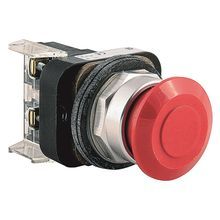 Rockwell Automation 800T-FX6 Non-Illuminated Push-Pull Operator, 30.5 mm, 2 Positions, Red