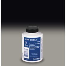 Color-Keyed® Kopr-Shield® CP8-TB Lubricating Sealant, 8 oz Brush Cap Can Container, Gel Form, Copper, 1.2 Specific Gravity