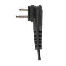 MOTOROLA HKLN4601 Dual Pin Surveillance Kit With In-Line Microphone, Push-To-Talk Button, For Use With CLS, CP, DTR, RDU, RDV, RMM, RMU, RMV and DLR Two Way Radios, Black