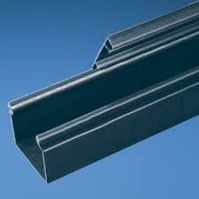 Panduit® HS4X4BL6NM Hinged Duct, 4-1/4 in W, Solid Slot, PVC