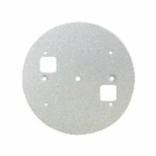 Vicon IQD-GBA Electrical Gang Box Adapter, For Use With Alliance Mini Dome Camera, 3 mm THK, Steel