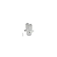 SMC® KQ2U10-12A Union Wye, Brass/PBT/PP