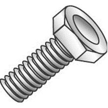Cully™ 55832 Fully Threaded Cap Bolt, 1/2-13 Thread, 2 in Length Under Head, 2 Grade, Steel, Zinc Plated, Measurement System: Imperial