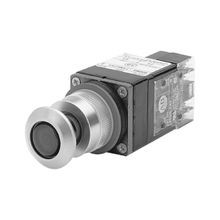 Rockwell Automation 800MR-FXNQL24GA7 Illuminated Push-Pull Switch Unit, 1NCLB-1NC Contact Configuration, Push/Pull Operator, Green