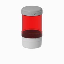 Allen-Bradley 855EM-G24B4 Signaling Device, 25mm Tube Mount, Gray, 24V AC/DC Full Voltage, Strobe Xenon, Red, No Module, No Module, No Module, No Module, No Module, No Module, No Module, No Module