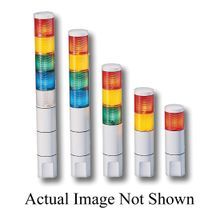 Federal Signal MicroStat® MSL3-024 Status Indicator, 120 VAC, 24 VAC/VDC, Incandescent Lamp, 3 Lights, 7000 hr Average Life, Specifications Met: UL Listed, cUL Listed