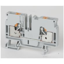 Allen-Bradley 1492-P6 1-Level Terminal Block, 800 VAC/VDC, 41 A, 6 sq-mm Wire, Push-In Mounting