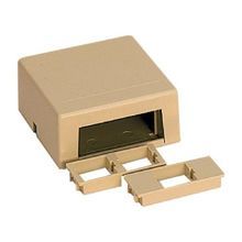 SpeedStar™ STAR558-52 Surface Mount Box, For Use With All SpeedStar™ Connectors, Thermoplastic, Electric Ivory