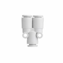 SMC® KQ2U04-00A One-Touch Y-Union, Tube, 4 mm, Polybutylene Terephthalate