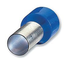 Sta-Kon® F2036 Insulated Ferrule, 14 AWG, 0.748 in L, Copper/Polypropylene, Blue
