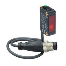 Allen-Bradley 42JA-D2LNA1-A2 Photoelectric Sensor,  42JA,  Diffuse,  Visible Red LED,  Selectable Light or Dark Operate,  NPN Output,  Adjustable Knob,  3 … 1000 mm Sensing Range,  2 m Cable
