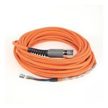 Rockwell Automation SpeedTEC Cable, Motor Power Only, SpeedTec DIN Connector, Drive-end, Flying-lead, 16 AWG, Standard (Non-Flex), 15 Meters