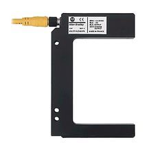 Allen-Bradley PHOTOSWITCH® 45LST-1LEA1-P4 Through Hole Straight Side Unshielded Optical Fork Sensor, Fork Shape, 0.08 to 8.86 in Sensing Range, Non-Pulsed/Pulsed Sensing Beam, 30 us to 1 ms Response, NPN/PNP Output