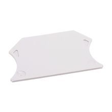 Rockwell Automation End Barrier, Gray (Standard), Qty. 50