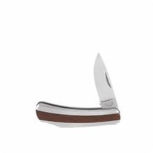 Klein® 44034 1-Blade Compact Lightweight Pocket Knife, Drop Point Blade, 2-5/8 in Blade Length, Stainless Steel Blade, Lockback Opening Mechanism