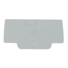 Allen-Bradley 1492-EBP2 Terminal Block,  Push in connection,  IEC,  End Barrier,  For use with 1492 P2*,  Grey,  Package Qty 50