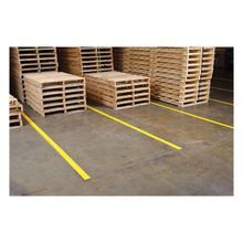 Brady® 58201 Non-Reflective Floor Marking Tape, 108 ft L x 2 in W, Red, B-726 Vinyl