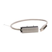 Rockwell Automation Pre-wired Cable for 1756-IF16 (Diff. current) or 1756-IF8H (Current/Hart) Analog Input Module, 9 twisted-pair conductors, #22 AWG, shielded, w1756-TBCH connector & AIFM 25-Pin D-shell connector, length 2.5 meter (8.2 feet)