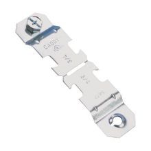 Caddy® SK325I SK One Piece Strut Clamp, 2 in, For Use With EMT and Rigid/Pipe Conduit, Steel, Electrogalvanized