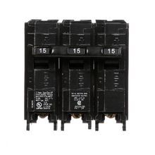 Siemens SpeedFax™ Q315 Molded Case Circuit Breaker, 240 VAC, 15 A, 10 kA Interrupt, 3 Poles, Thermal Magnetic Trip