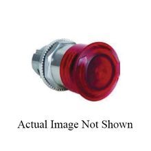 Allen-Bradley 800H-TFRXTQH2RG1 Full Voltage Illuminated Standard Trigger Action Twist Release Switch, 30 mm, 2NO-2NC Contact Configuration, Mushroom Head Operator, Red