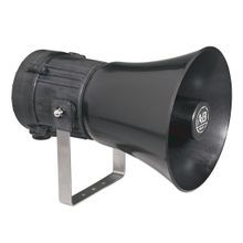 Rockwell Automation 855XH-BNA10B 3-Stage Explosionproof Horn, 115 to 120 VAC, 117 dB Sound Level, Surface Mounting, Specifications Met: C/US UL Listed, UL 508, UL 1604, CSA C22.2 No 14, CSA C22.2 No 213, EN/IEC 60947-1, EN/IEC 60947-5-1, 45 Tones, Black