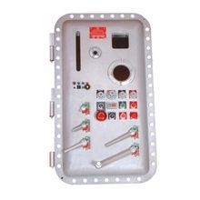 Akron Electric CXJ18248MOD Control Station Box, 23-1/8 in W x 11-7/8 in D, NEMA 4X/7/9, Aluminum