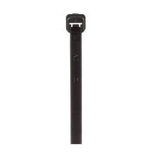Panduit® Pan-Ty® PLT1S-C0 Plenum Rated Standard UV-Resistant Weather-Resistant Cable Tie, 4.8 in L x 0.19 in W x 0.052 in THK, Nylon 6.6, Black