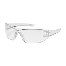 Bouton® Optical® 250-46-0520 Captain™ 250-46 1-Piece Lens Safety Glasses, Anti-Fog/Anti-Scratch/FogLess® 3Sixty™, Clear Lens, Rimless Frame, Clear, Polycarbonate Frame, Polycarbonate Lens, ANSI Z87.1+, CSA Z94.3