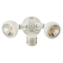 Hubbell® S2FLSW Floodlight Kit With Occupancy Sensor, 120 VAC, LED Lamp, Die Cast Aluminum Housing