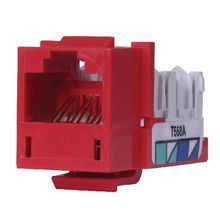 PREMISE WIRING NEXTSPEED® XCELERATOR™ HXJ6R Standard Universal Modular Jack, Cat 6 Module, Keystone Mounting, 1 Ports