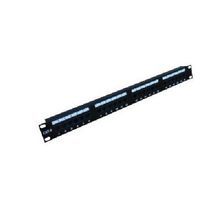 Suttle® 2-7030-24 Patch Panel, Cat 5e, Thermoplastic