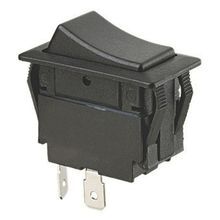IDEAL® 774045 Full Size Standard Rocker Switch, 20 A at 125 VAC, 15 A at 227 VAC, 2 hp at 110 to 250 VAC Electrical Rating, SPST Contact Configuration, 20 A at 125 VAC, 15 A at 227 VAC Contact, 1 Pole
