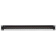 Bogen® SBA225 Room Selector Panel, For Use With Multi-Graphic® Multicom 2000® PI35A and SI35A Powered Intercom Systems, (25) 3-Position 4-Poles Switch, (25) Red LED, Mass Termination, Black